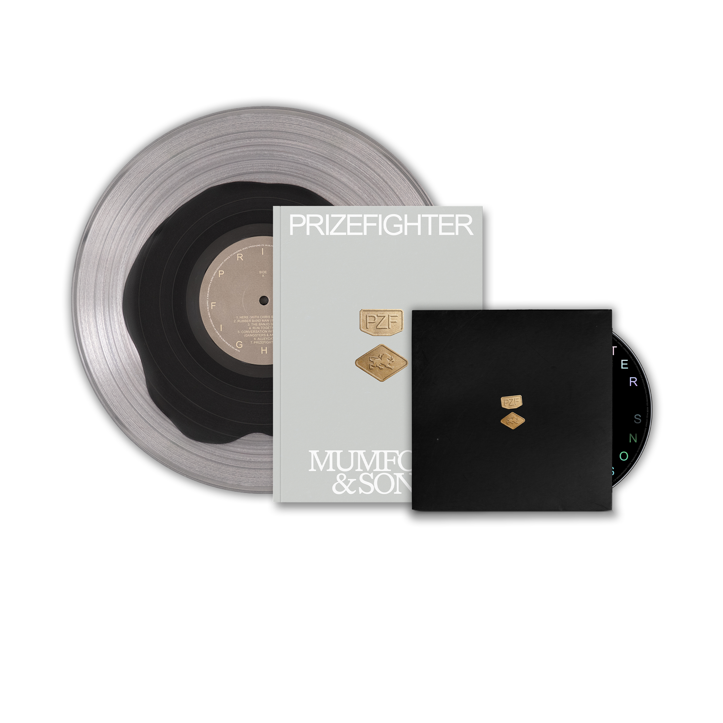 RECOMMENDED RECORDS 紙ジャケ Clover' Black On Clear Vinyl, CD Zine & Special Edition CD