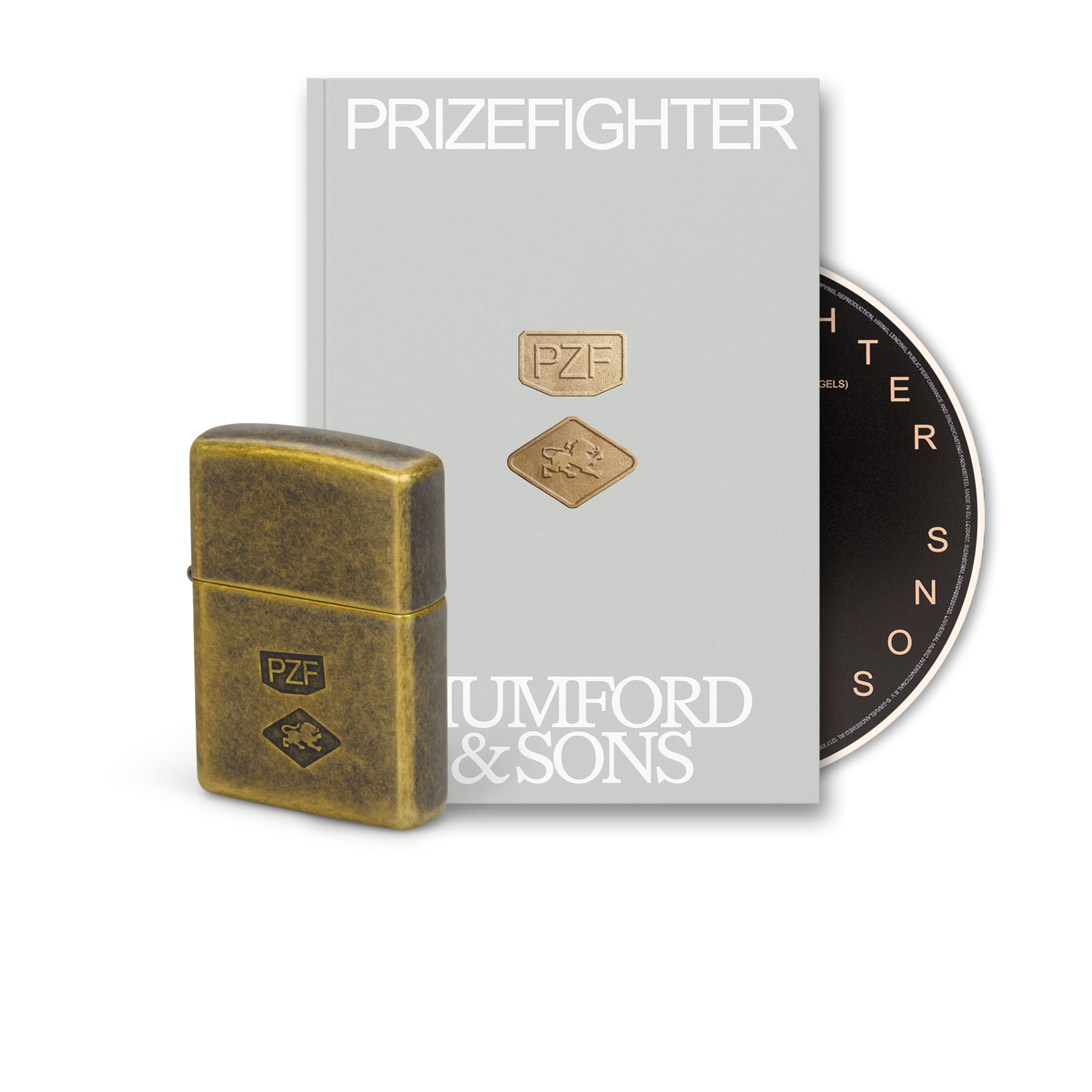 CD Zine & Special Edition Lighter - Mumford & Sons