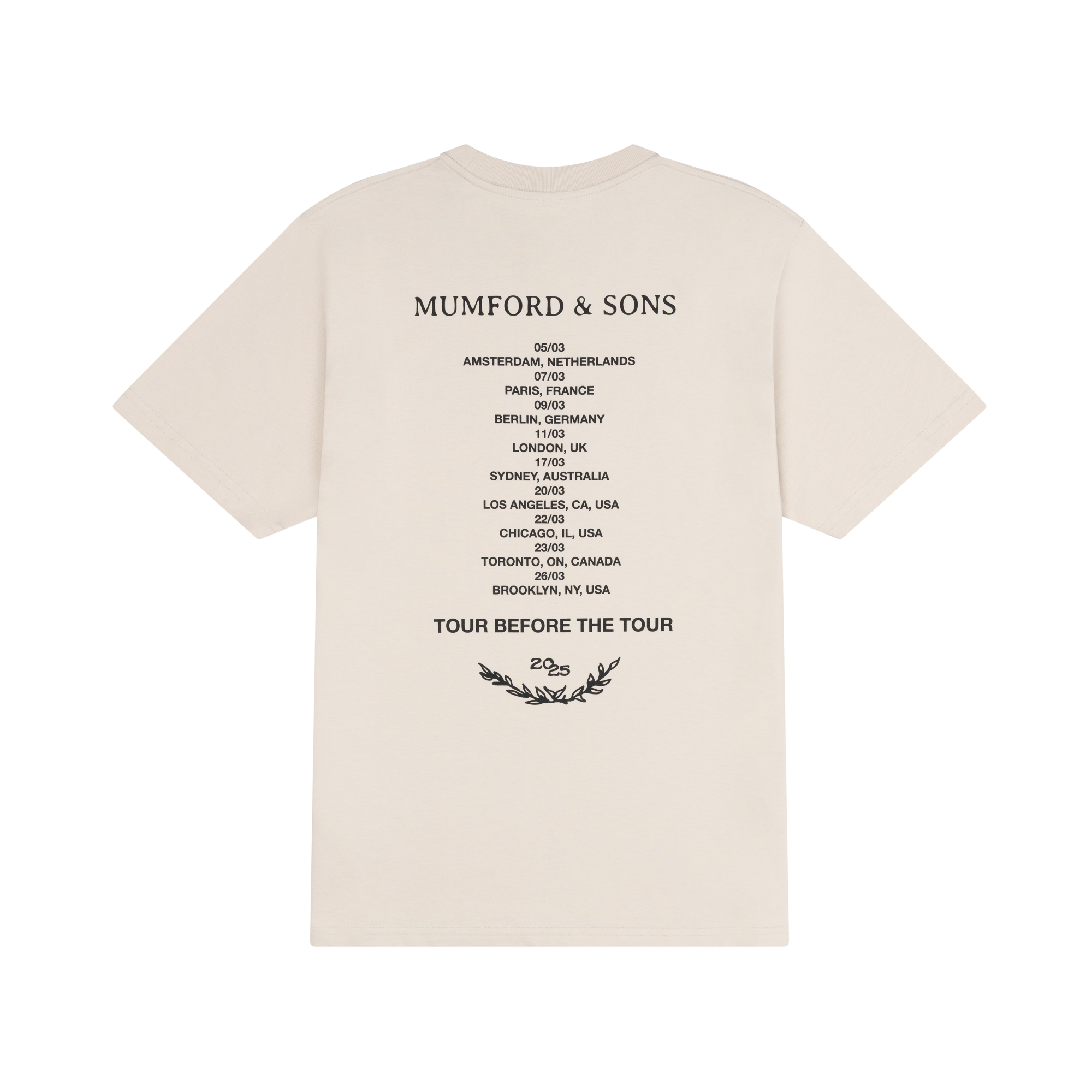 BE:FIRST World Tour Tシャツ　Lサイズ　バンコク公演 Tour Before The Tour T-Shirt - Mumford & Sons