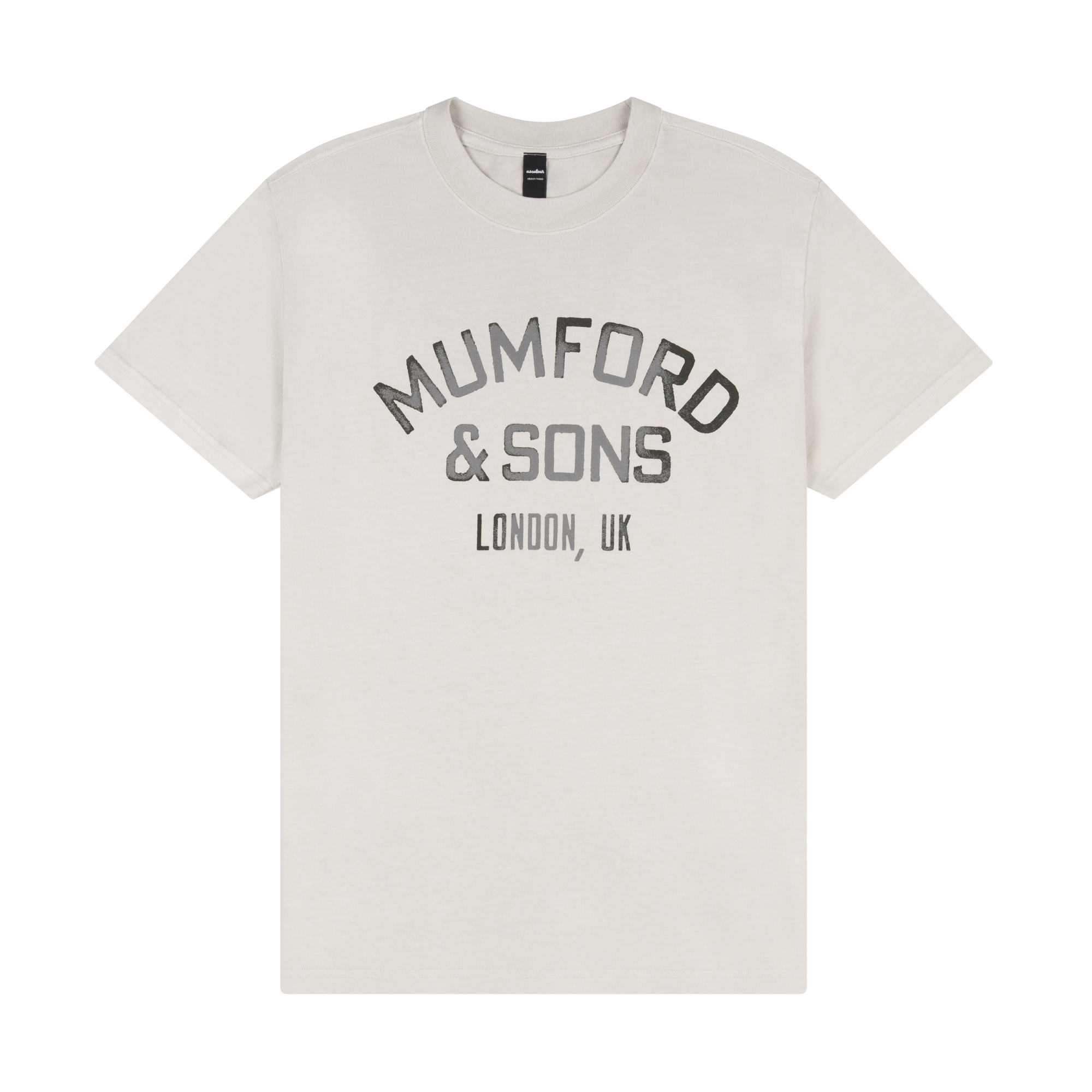 Ivory Vintage Logo T-Shirt - Mumford & Sons