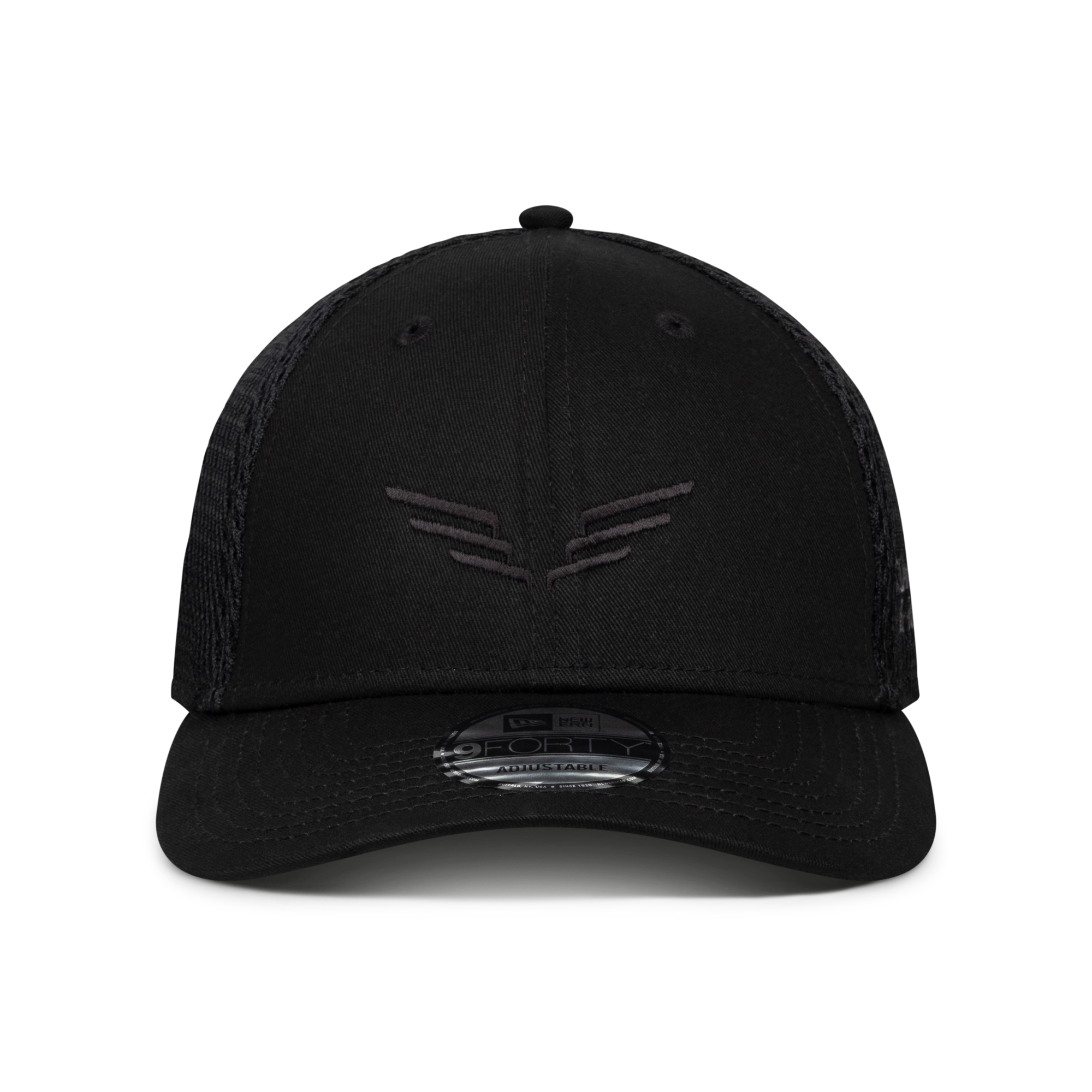 Black Embroidered Wings Trucker Cap - Mumford & Sons