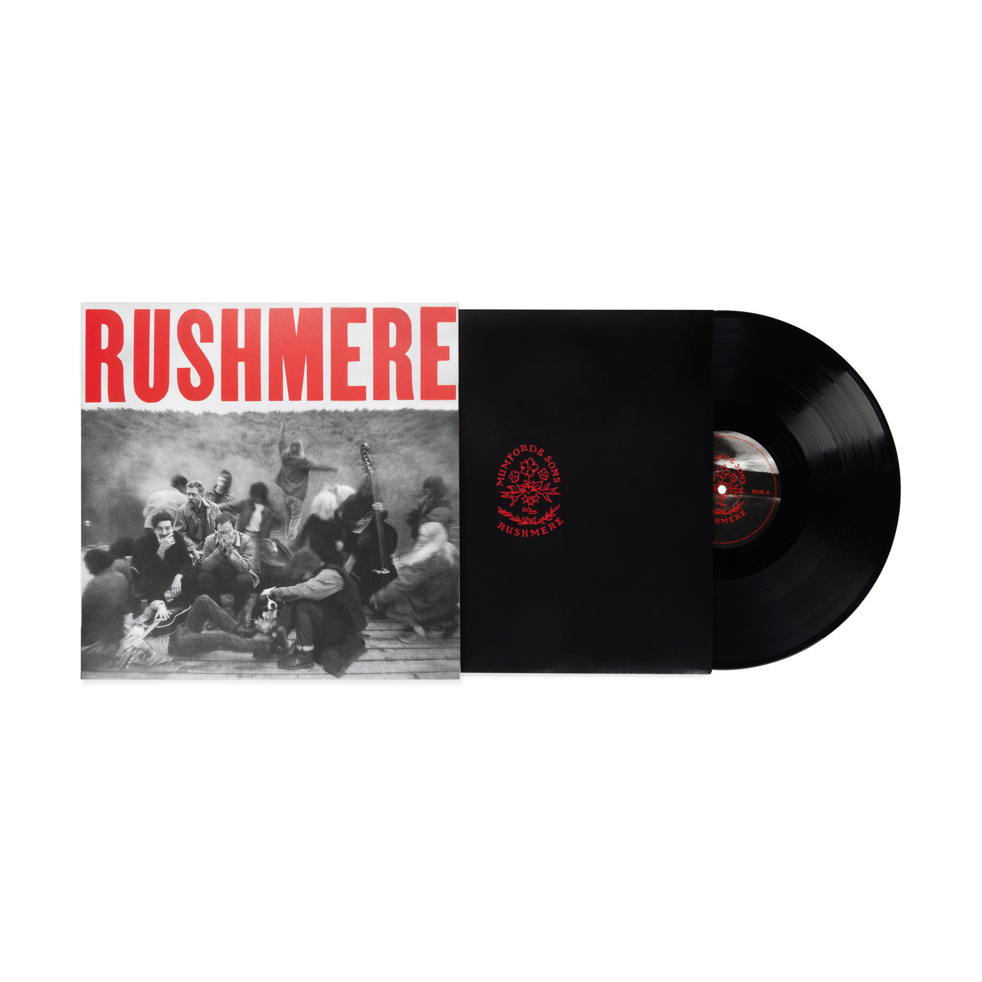 Mumford & Sons  - RUSHMERE: Recycled Black Vinyl LP