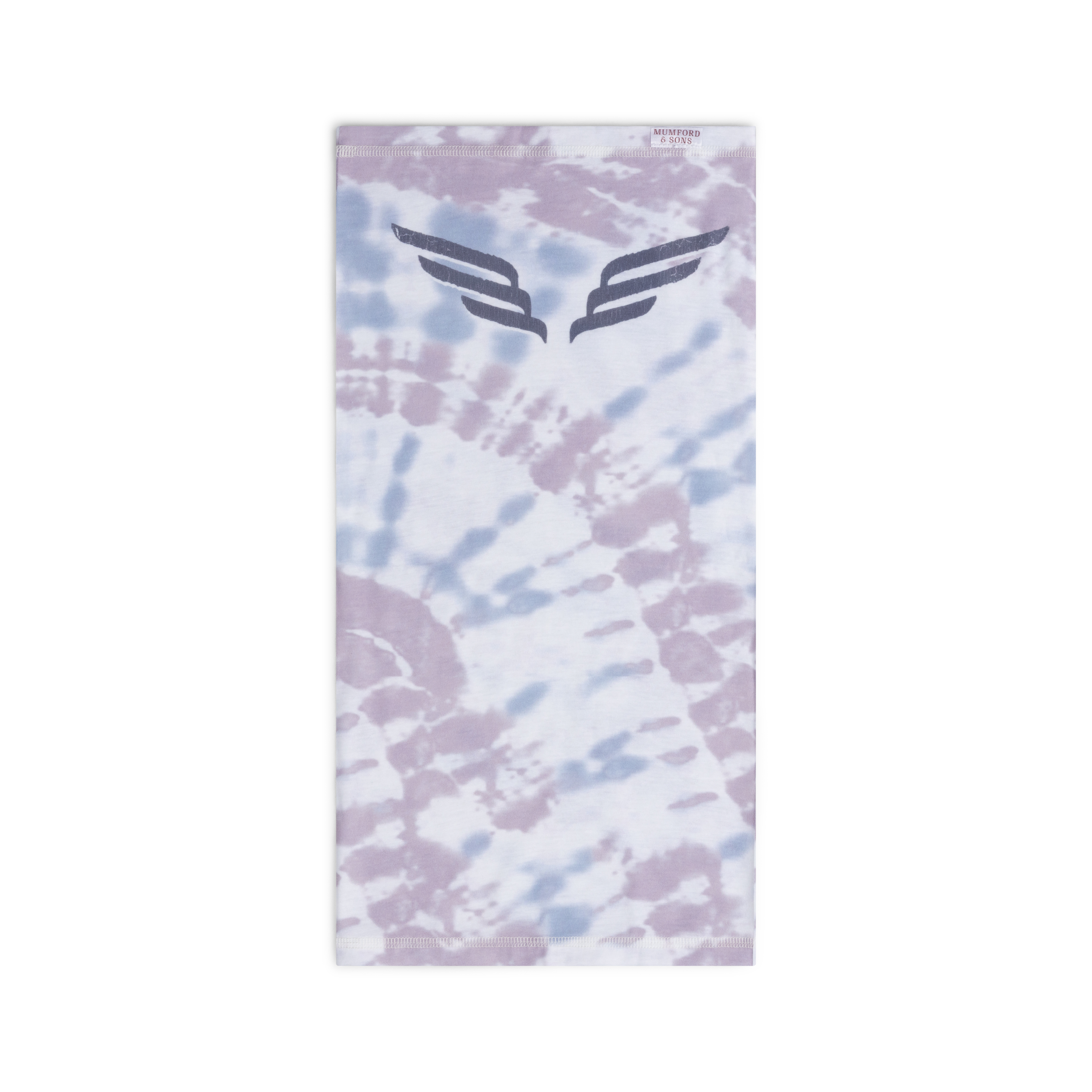 Mumford & Sons  - Pink & Blue Tie Dye Delta Tour Snood 