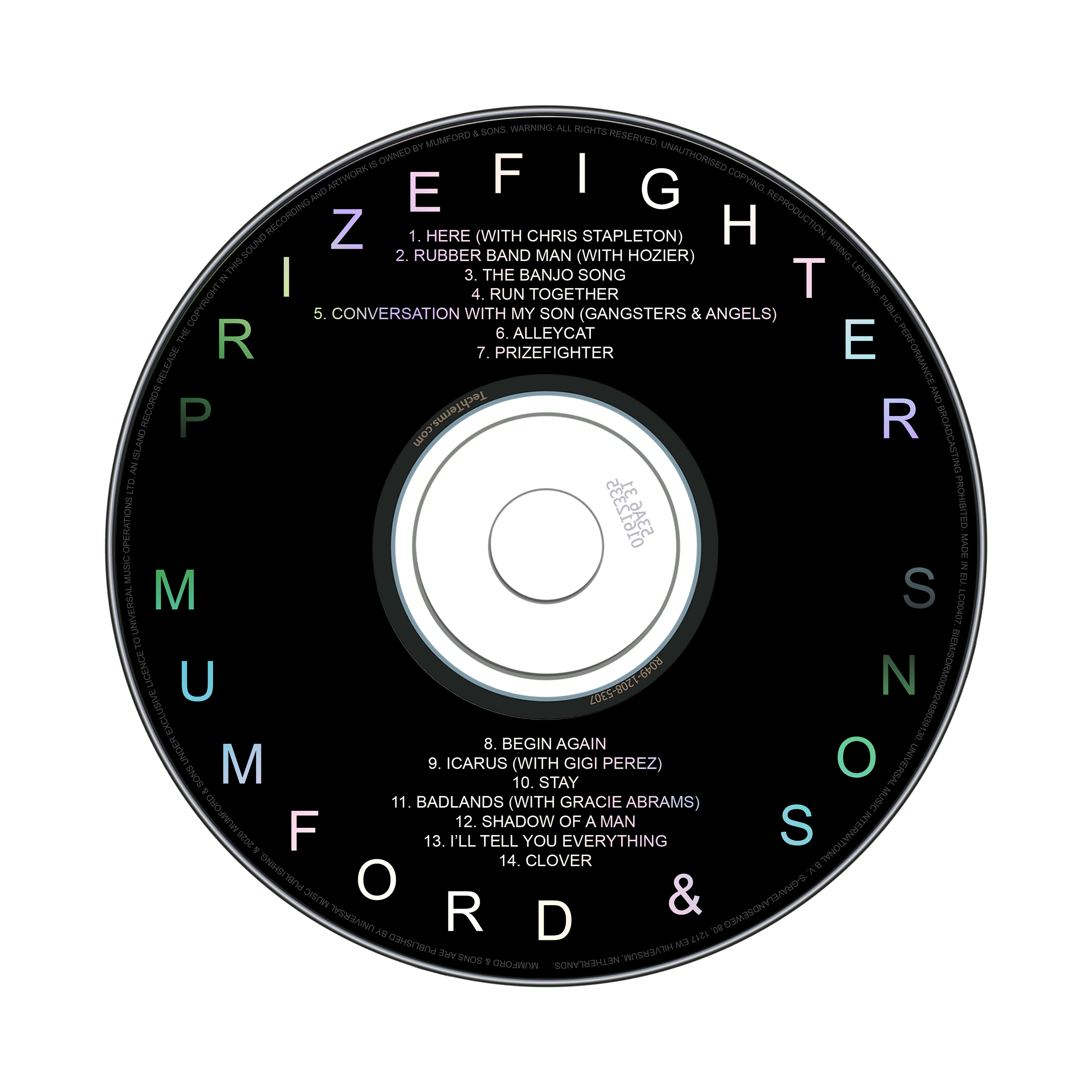 Special Edition CD & Lighter - Mumford & Sons Special Edition CD & Lighter - Mumford & Sons