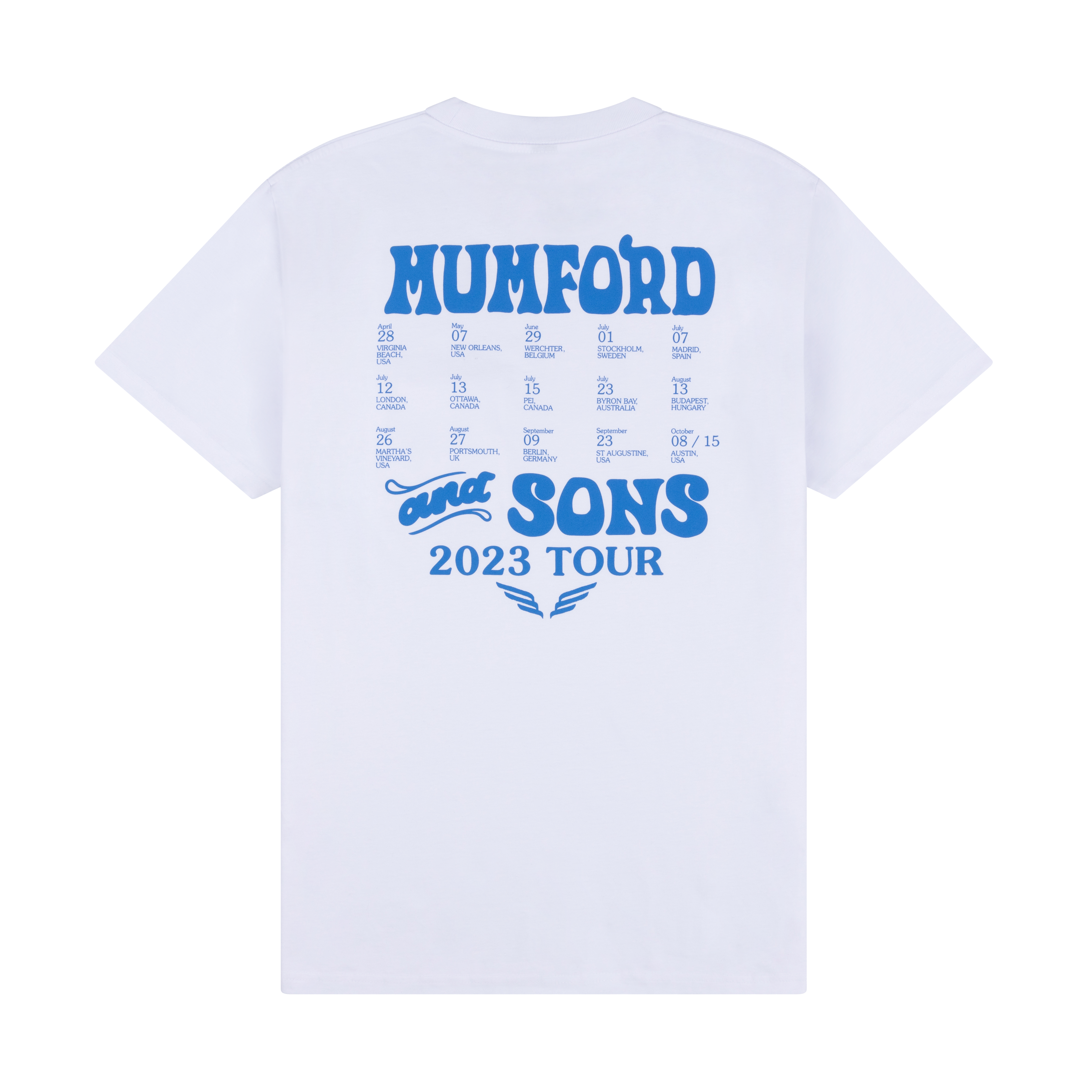 Mumford & Sons  - Live Tour 2023 Pocket Tee