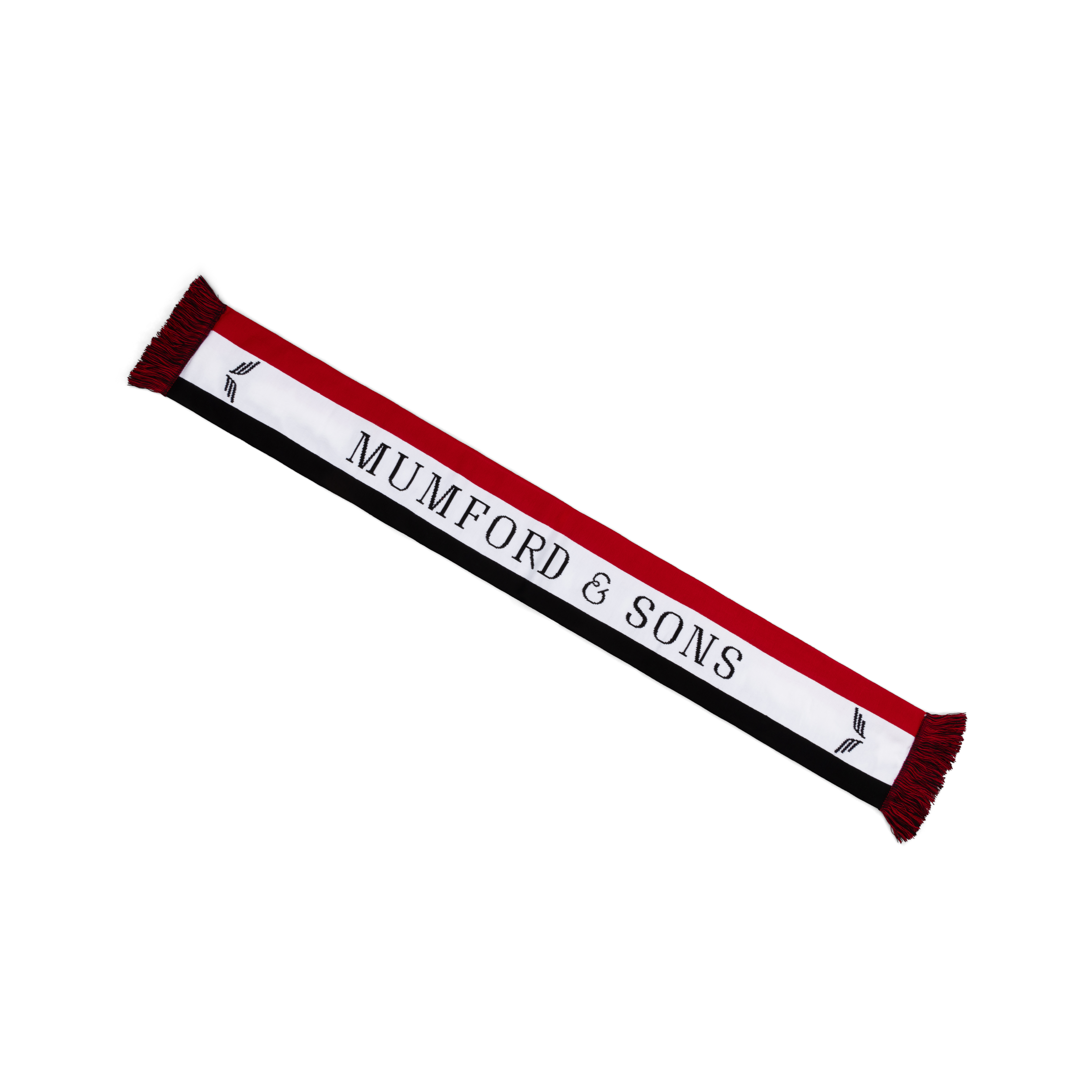 Mumford & Sons  - Red Mumford & Sons Football Scarf