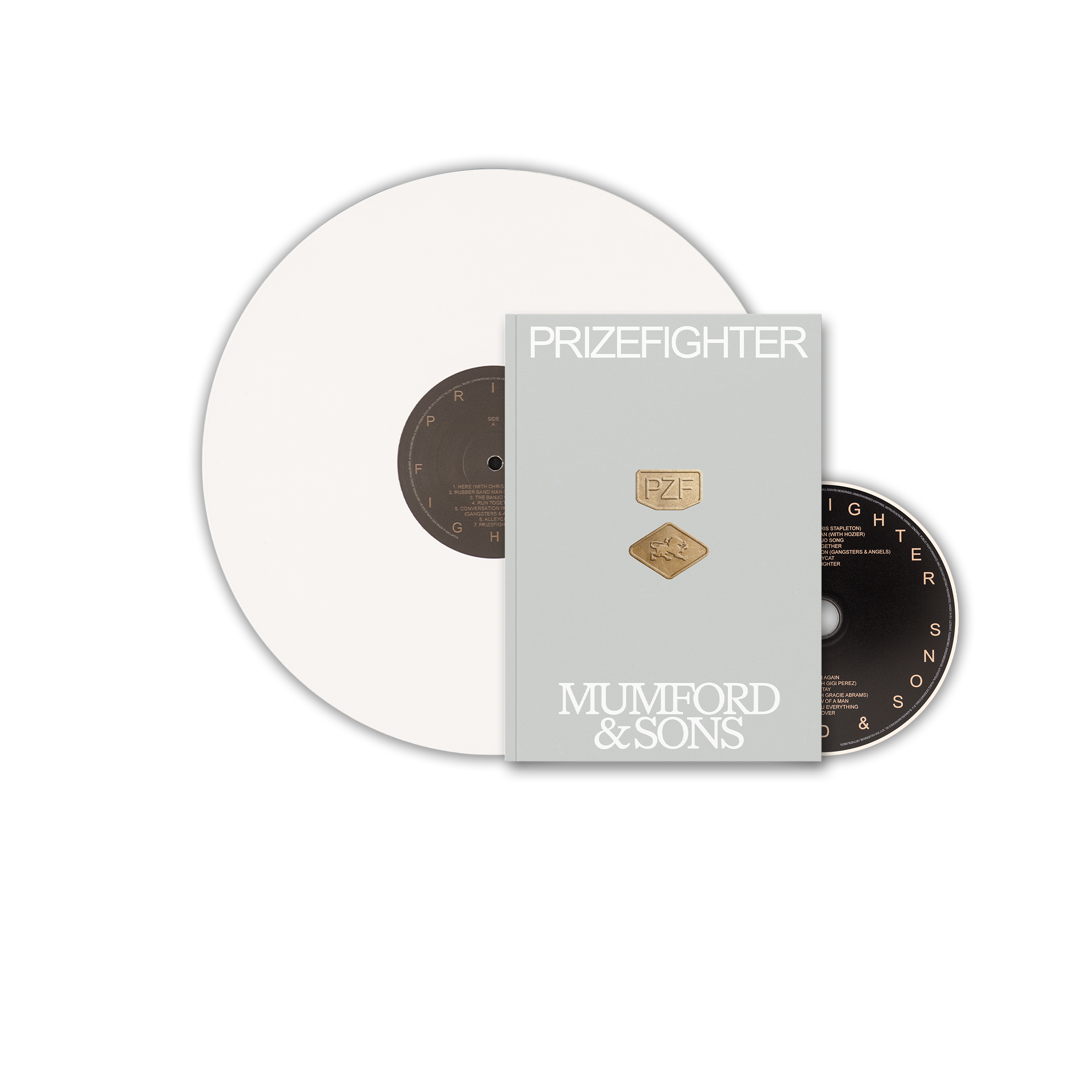 'Begin Again' White Vinyl & CD Zine