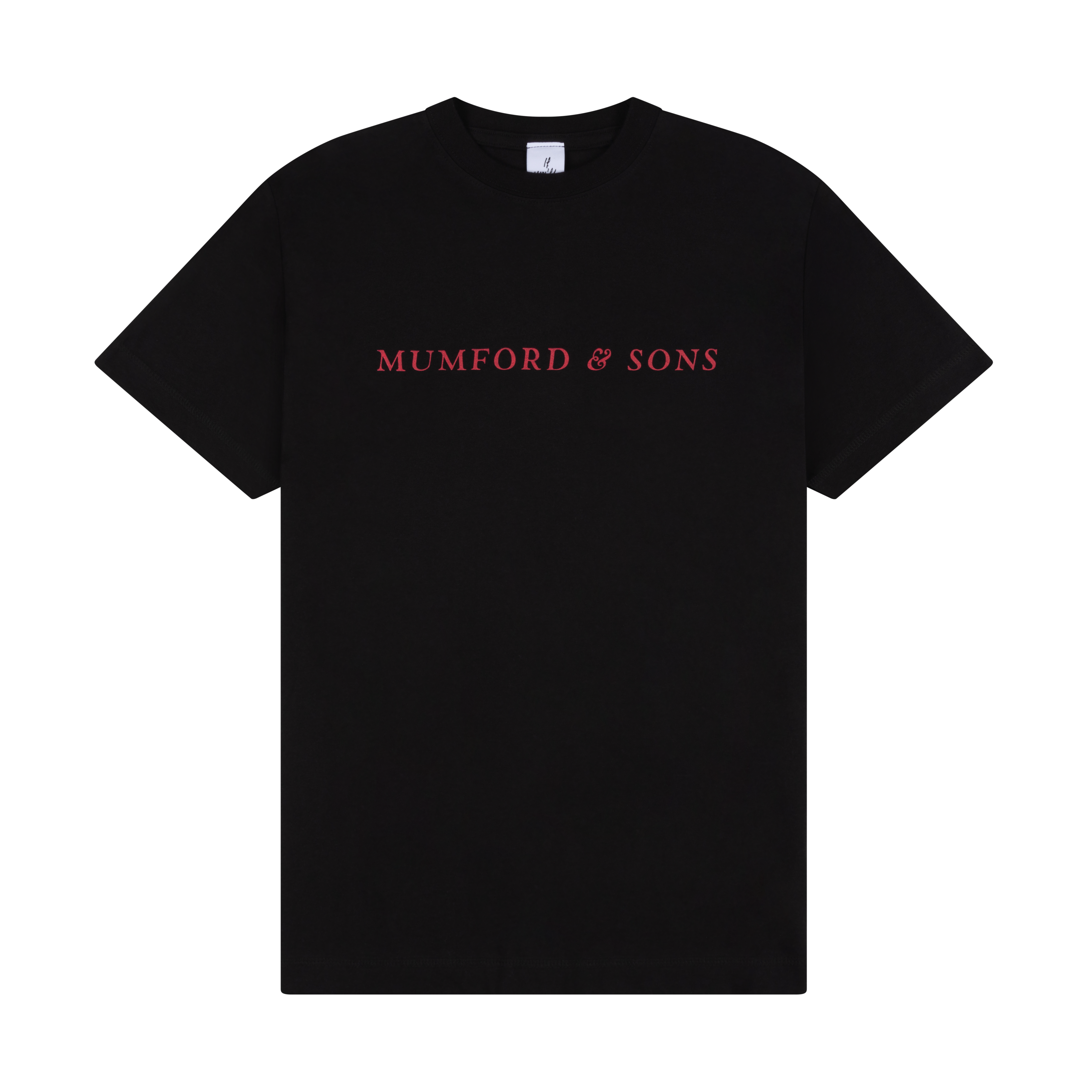 Mumford & Sons - Black Mumford & Sons Babel Print T-shirt