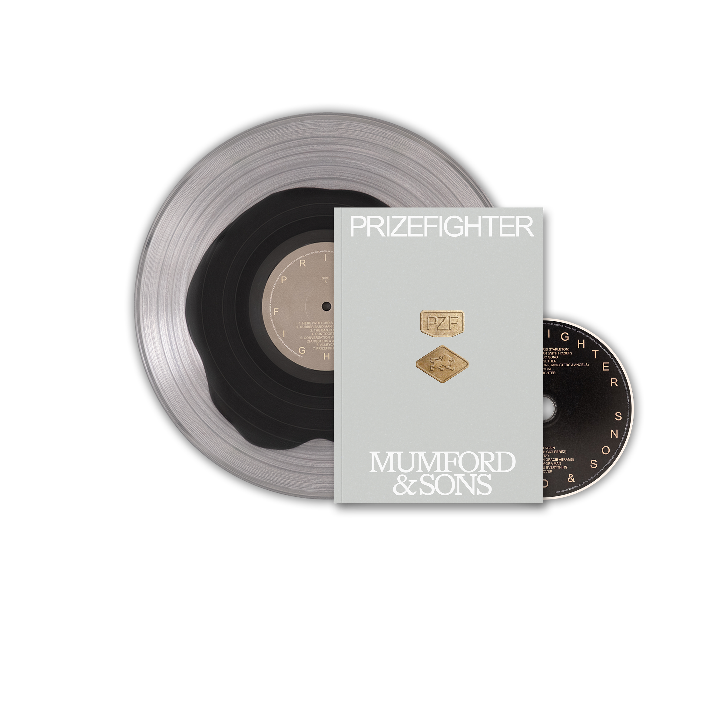 'Clover' Black On Clear Vinyl & CD Zine