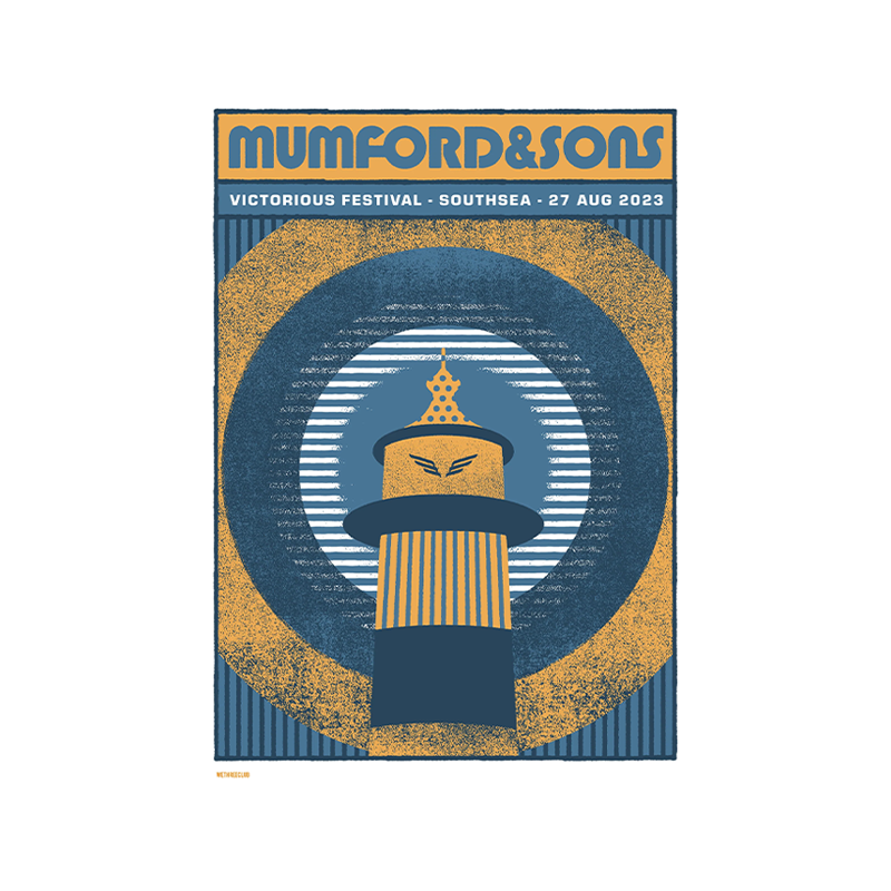 Mumford & Sons  - Victorious Festival Poster