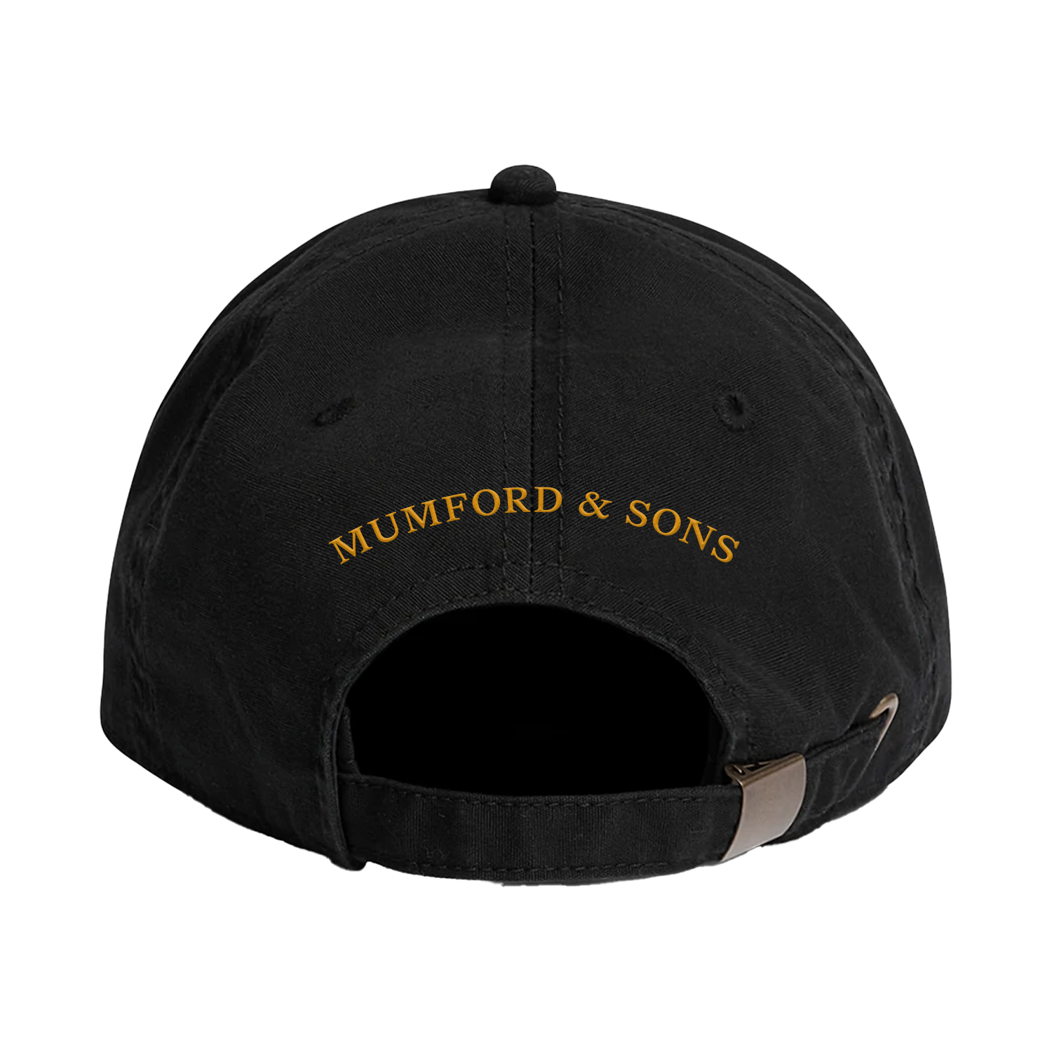 Mumford & Sons - Black / Gold Prizefighter Embroidered Cap