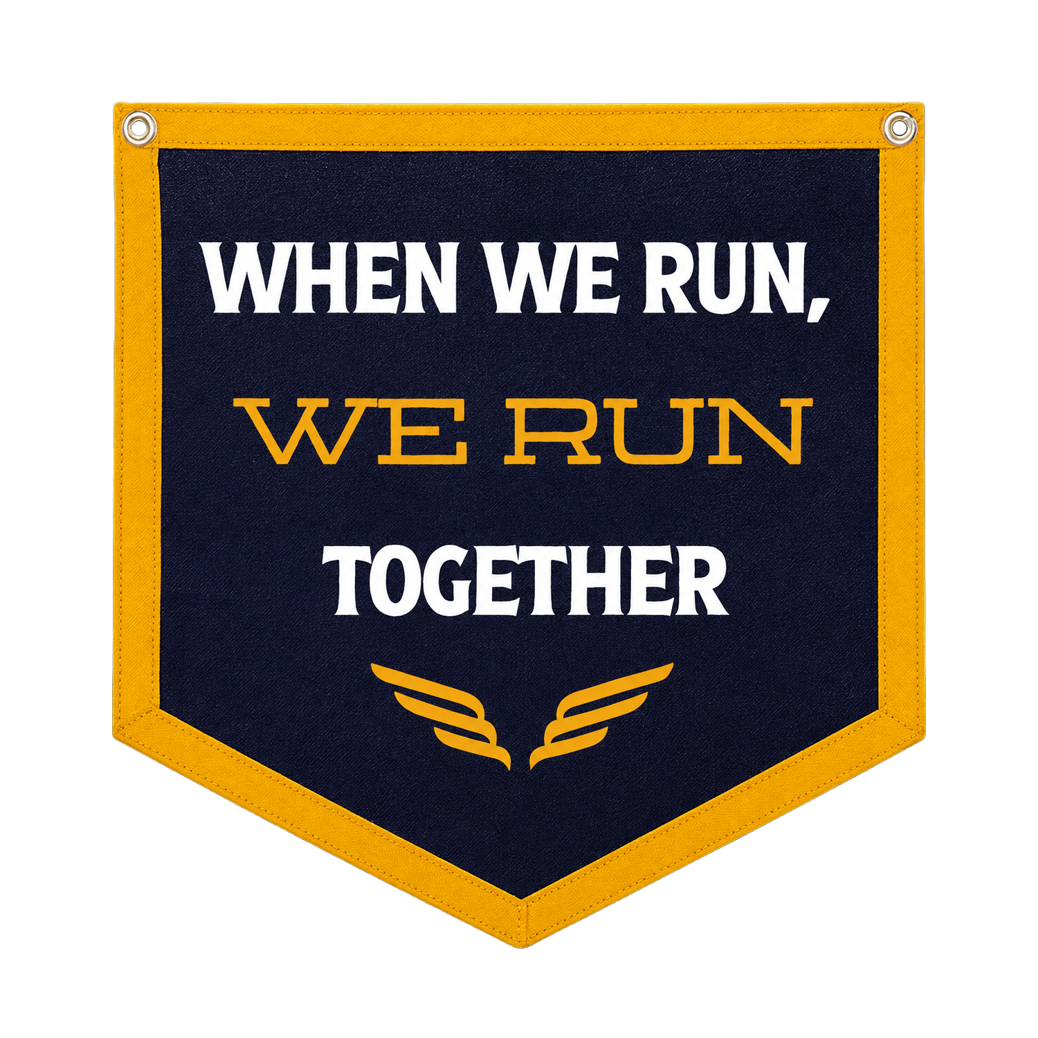 Mumford & Sons - We Run Together Pennant