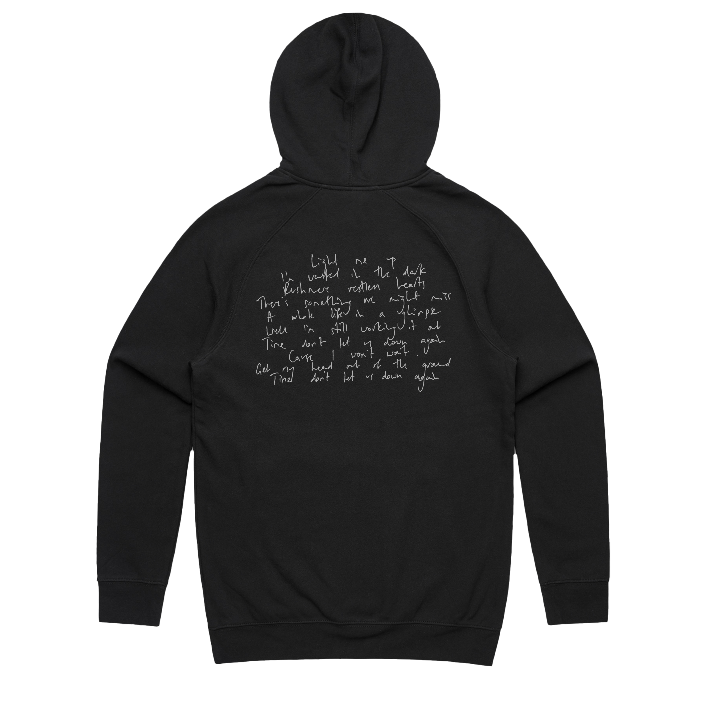 Mumford & Sons - Black Lyric Hoodie