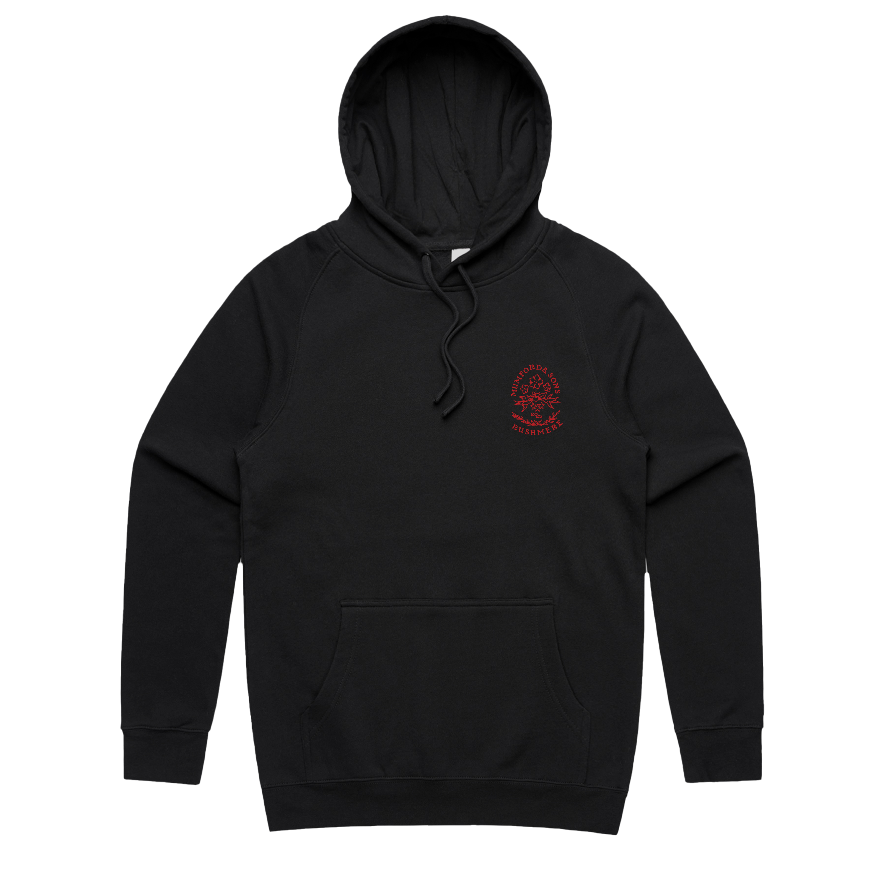 Mumford & Sons  - Black Lyric Hoodie