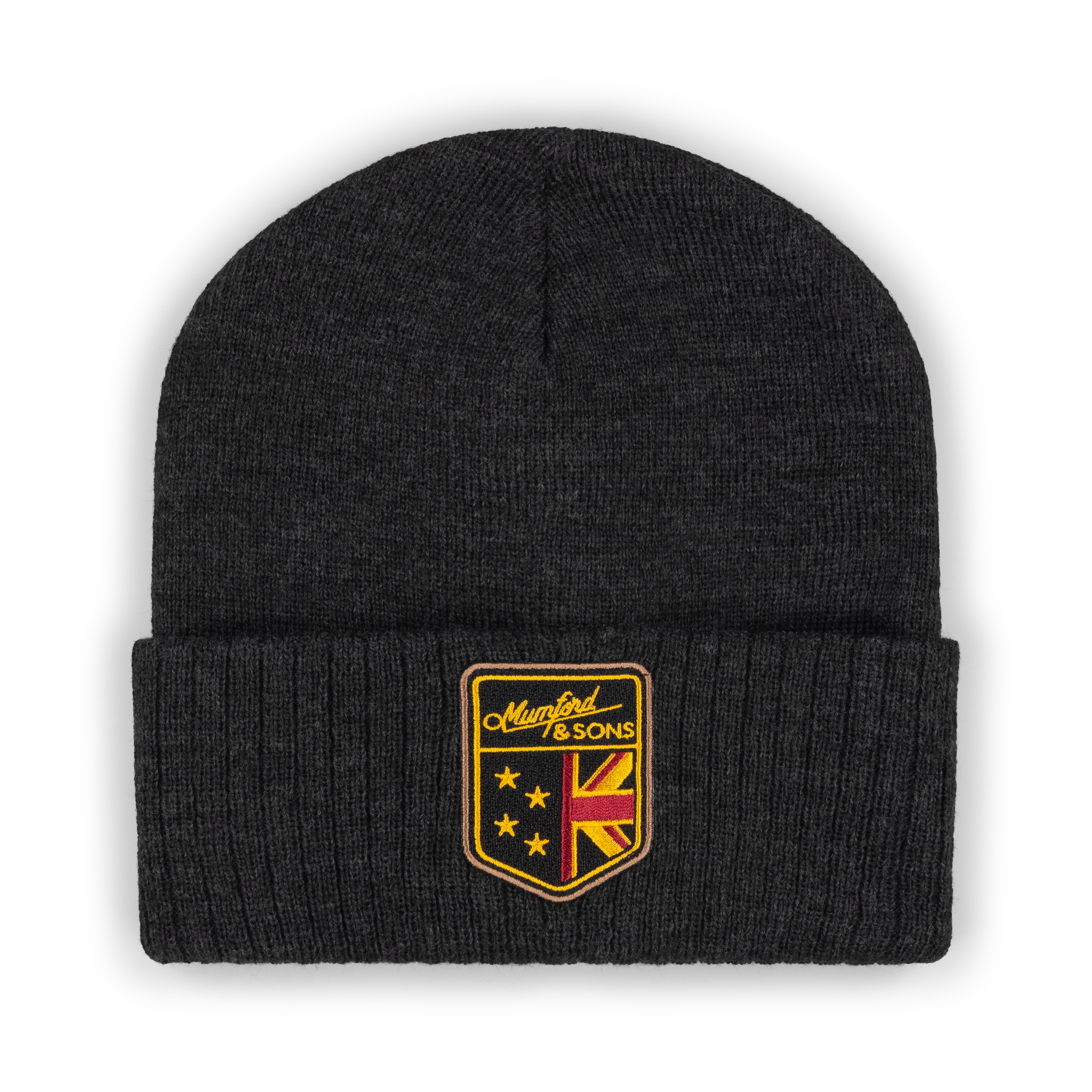 Mumford & Sons  - Dark Grey Arms Logo Beanie