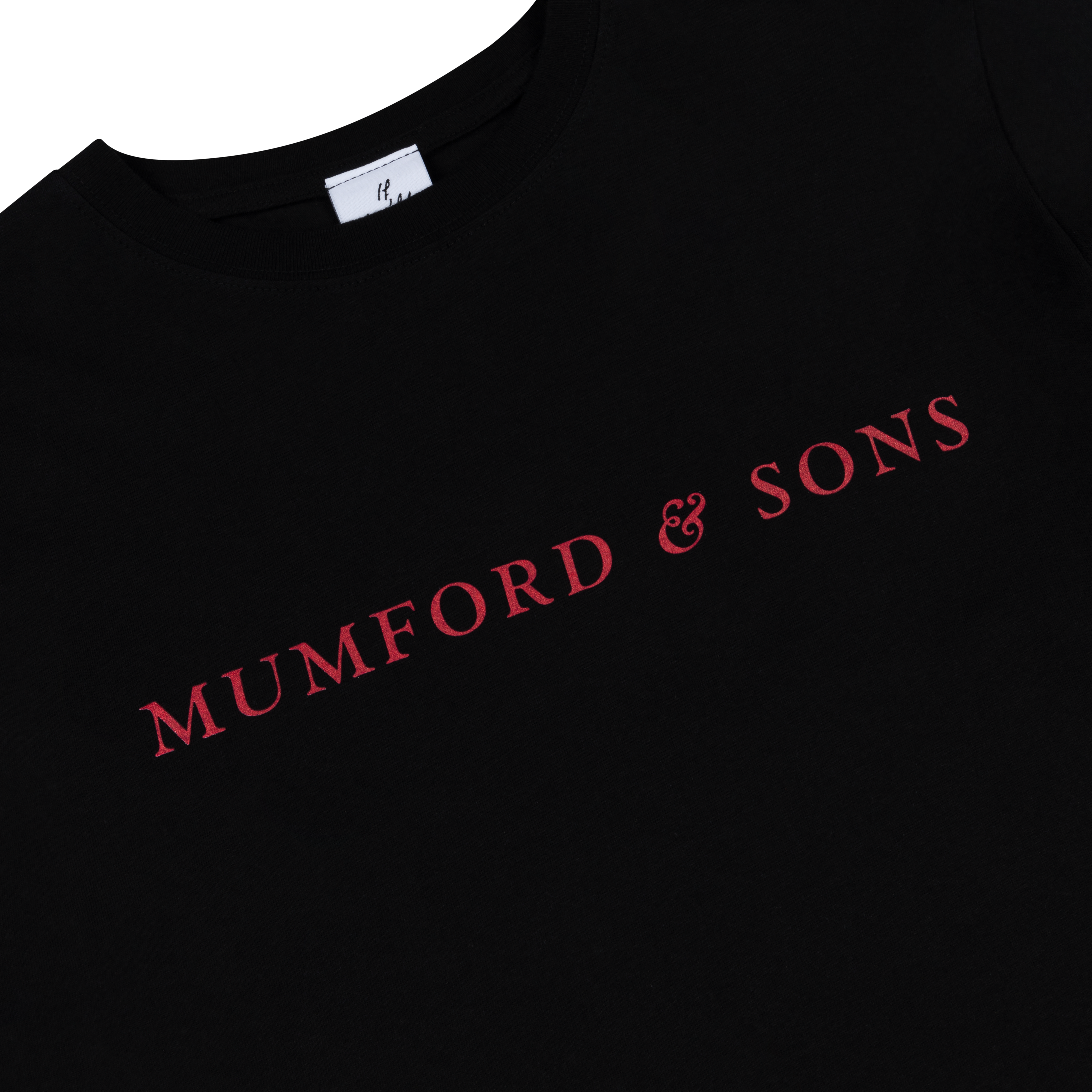 Mumford & Sons - Black Mumford & Sons Babel Print T-shirt