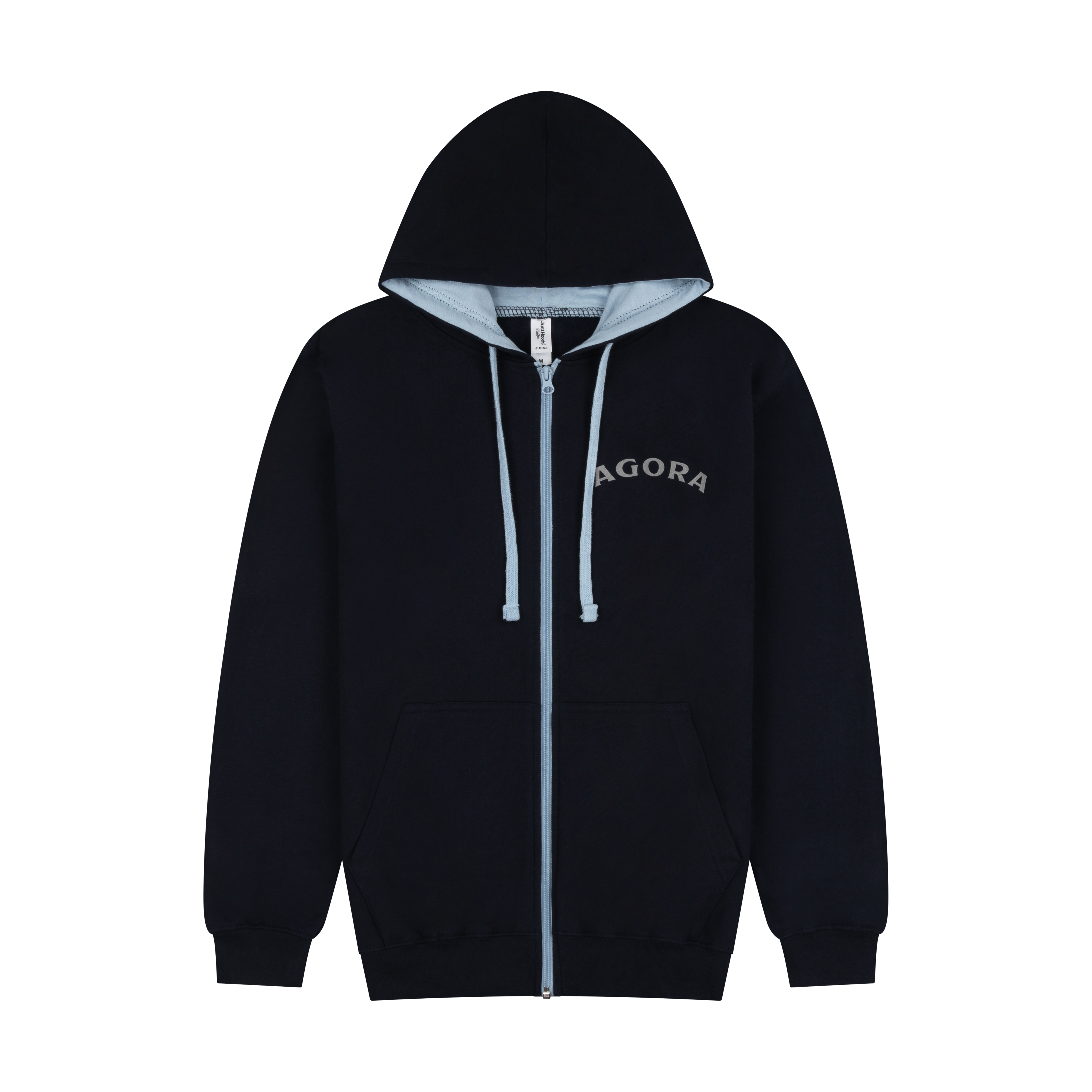 Mumford & Sons  - Navy Agora Zip-Up Hoodie