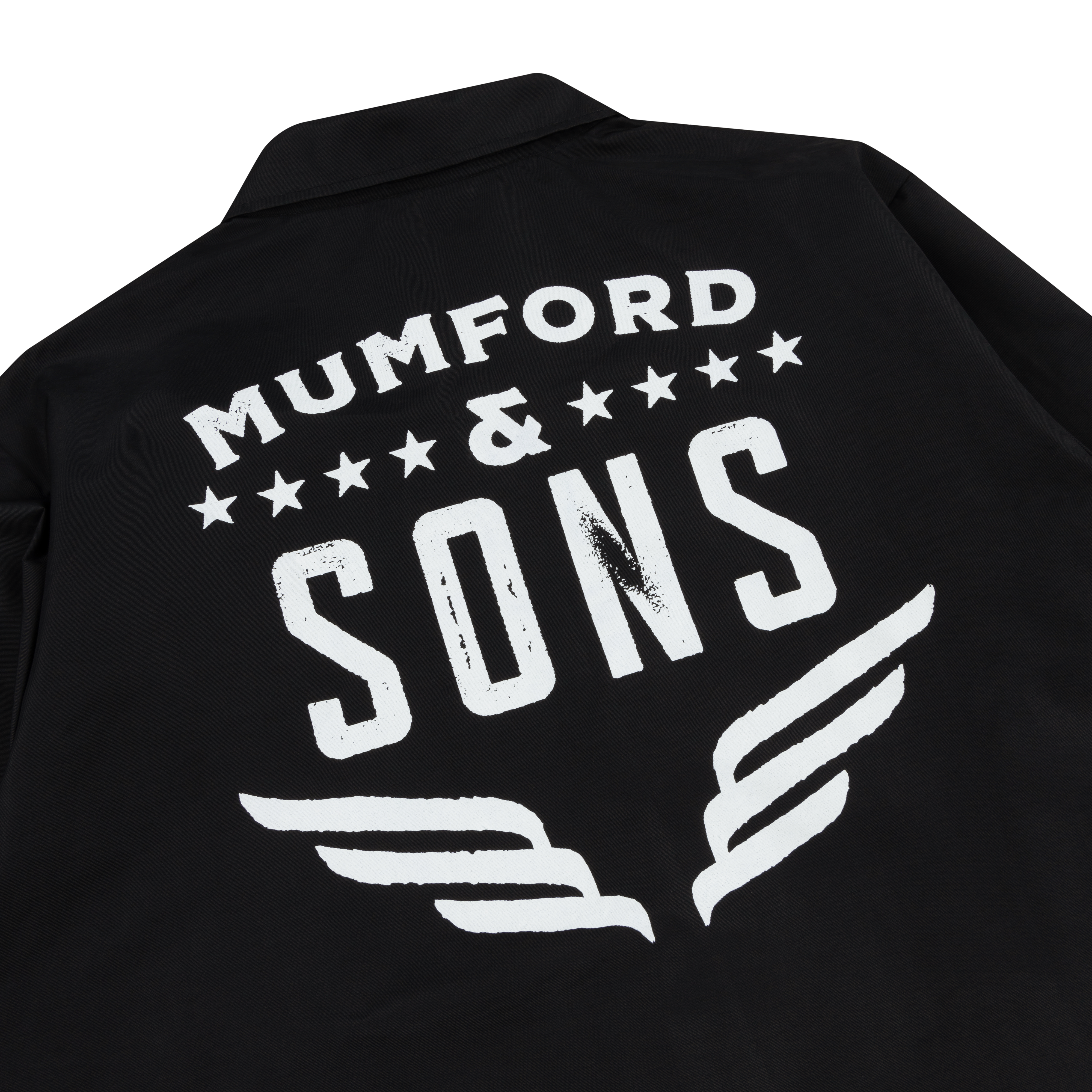 Mumford & Sons - Wings Logo Coach Jacket