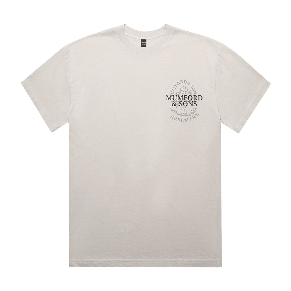 Mumford & Sons - Bone UK & EU Tour 2025 Stamp Print T-Shirt