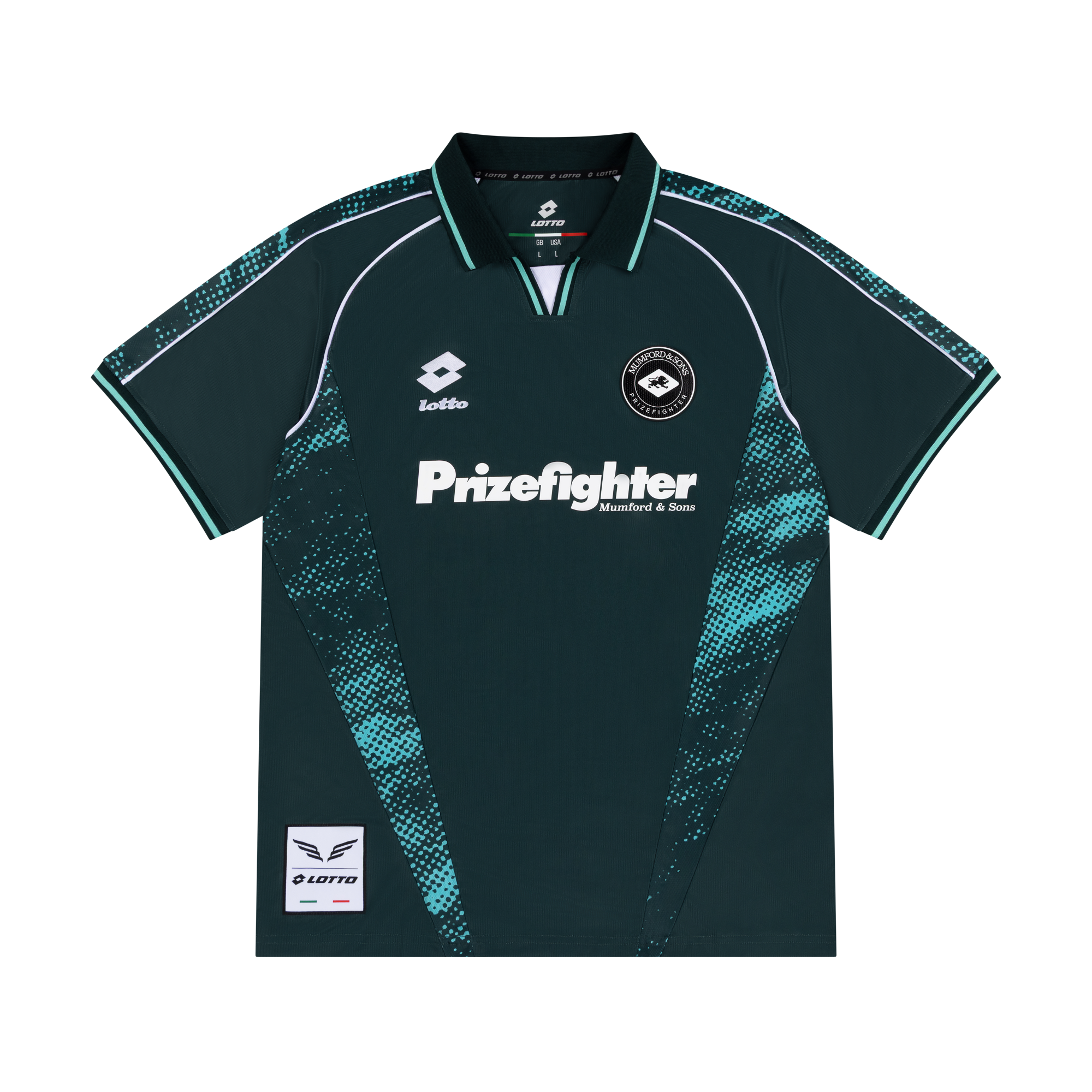 Mumford & Sons - Mumford & Sons Lotto Prizefighter Football Shirt