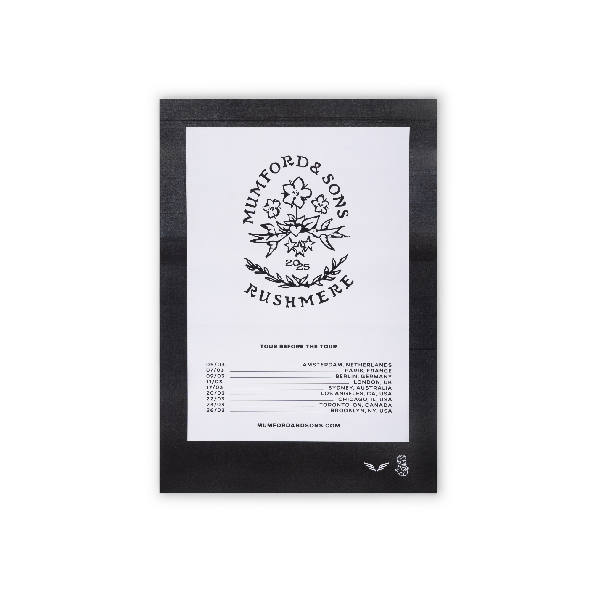 Mumford & Sons  - Tour Before The Tour Poster
