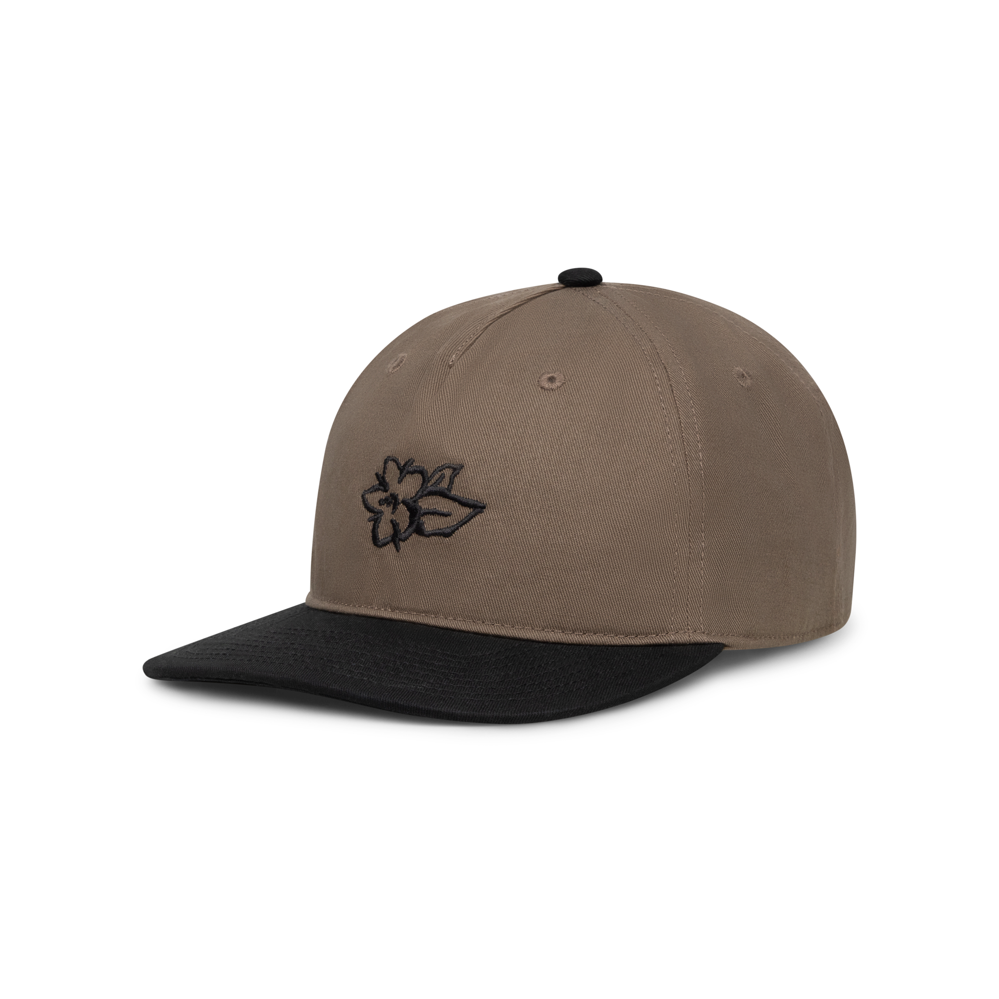 Mumford & Sons - Brown Embroidered Flower Cap