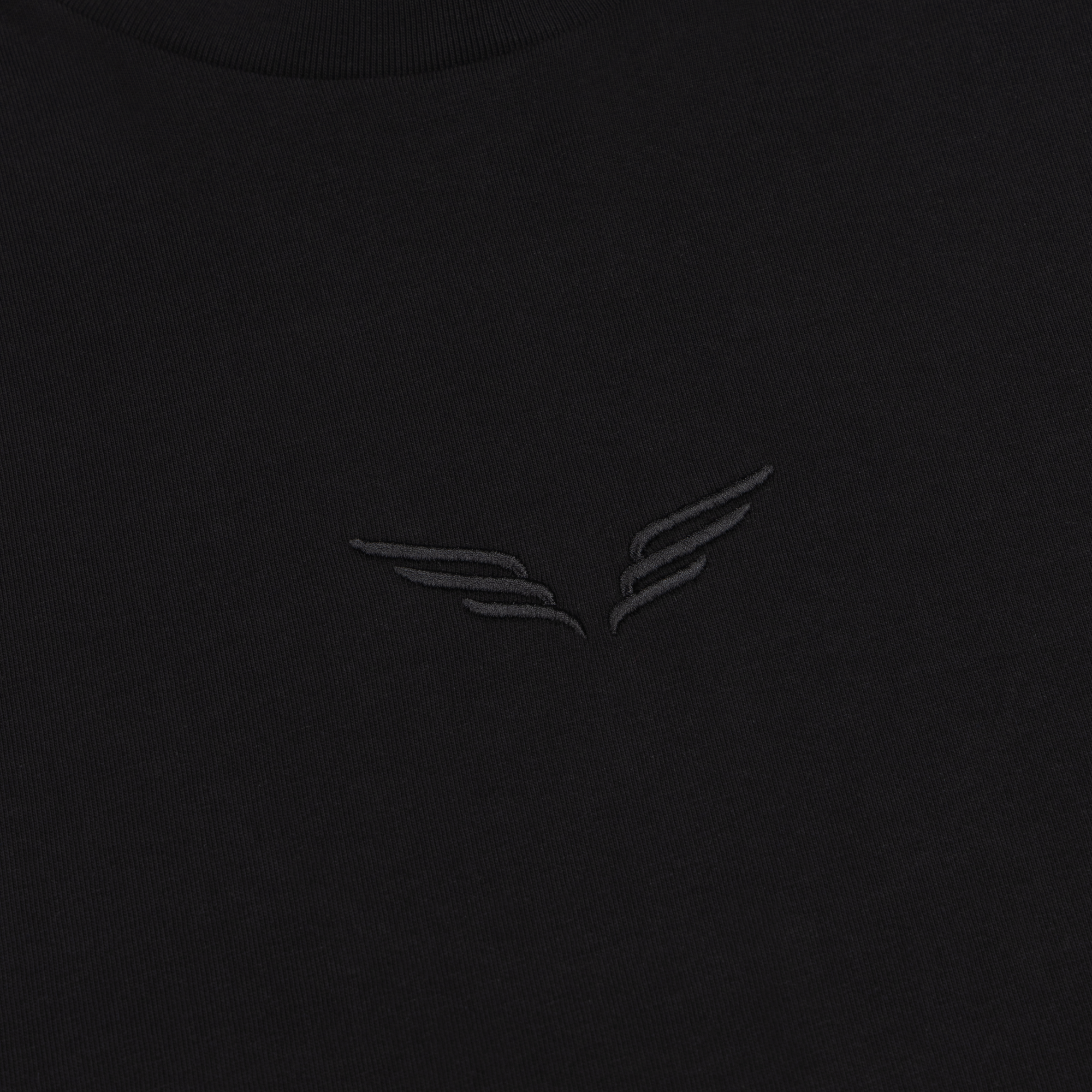 Mumford & Sons - Black Embroidered Wings T-Shirt