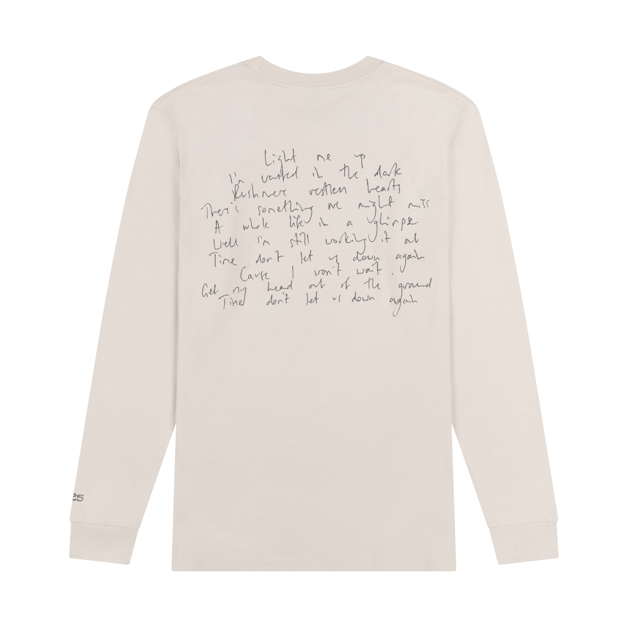 Mumford & Sons - Bone Long Sleeve Lyric T-Shirt