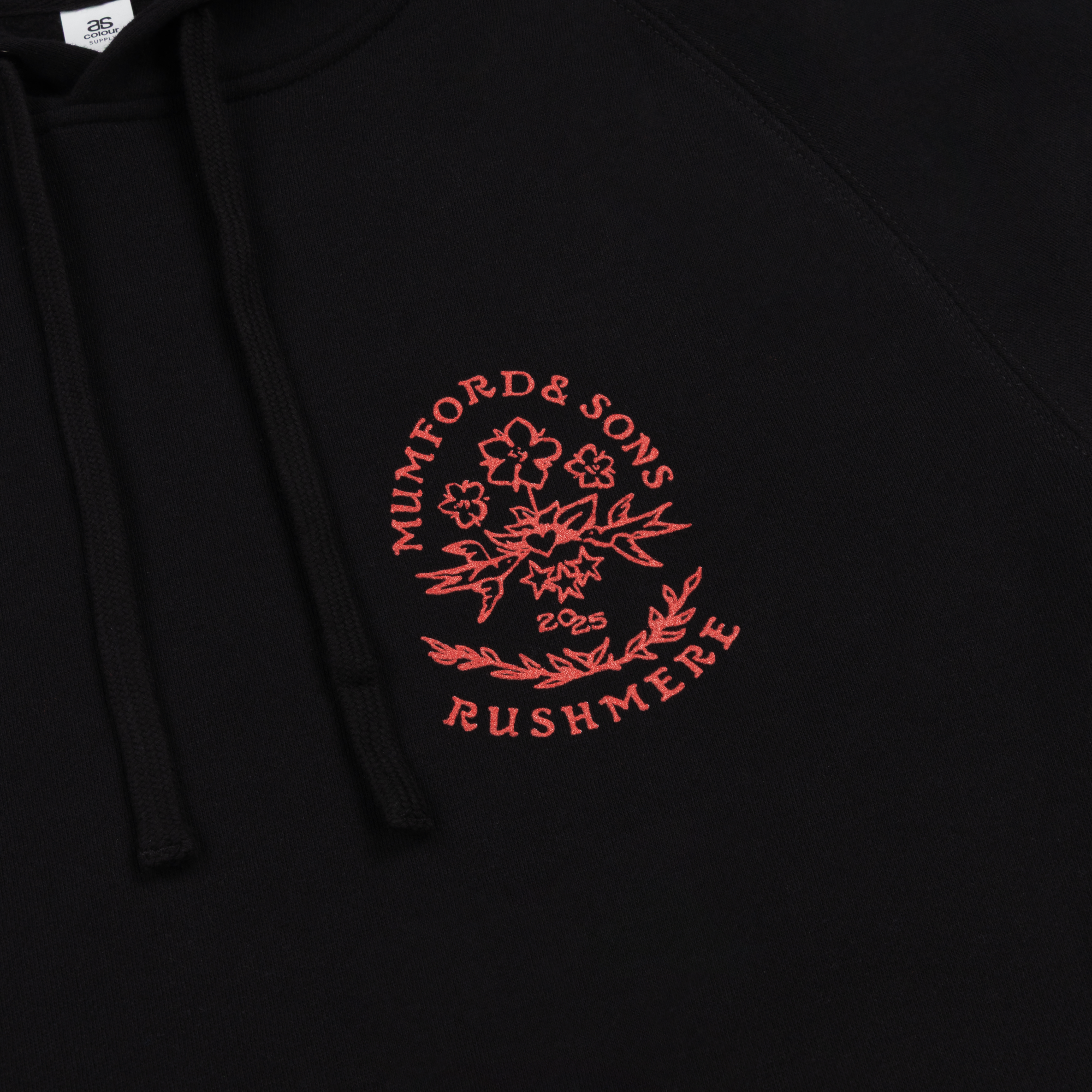 Mumford & Sons - Black Lyric Hoodie.