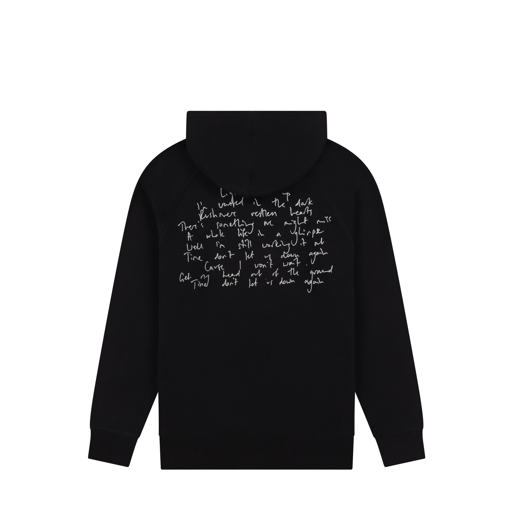 Mumford & Sons - Black Lyric Hoodie