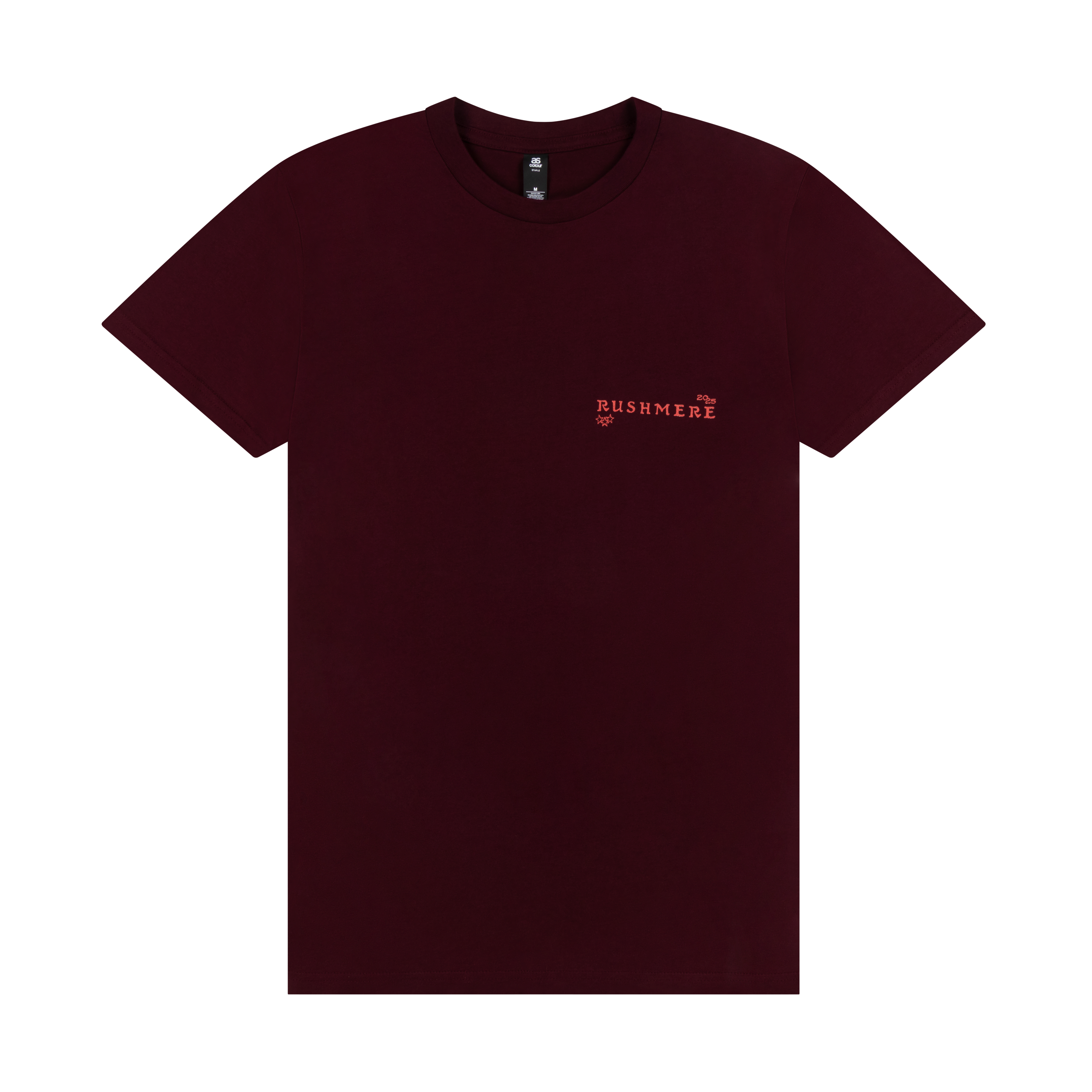 Mumford & Sons - Maroon Stamp Print T-Shirt