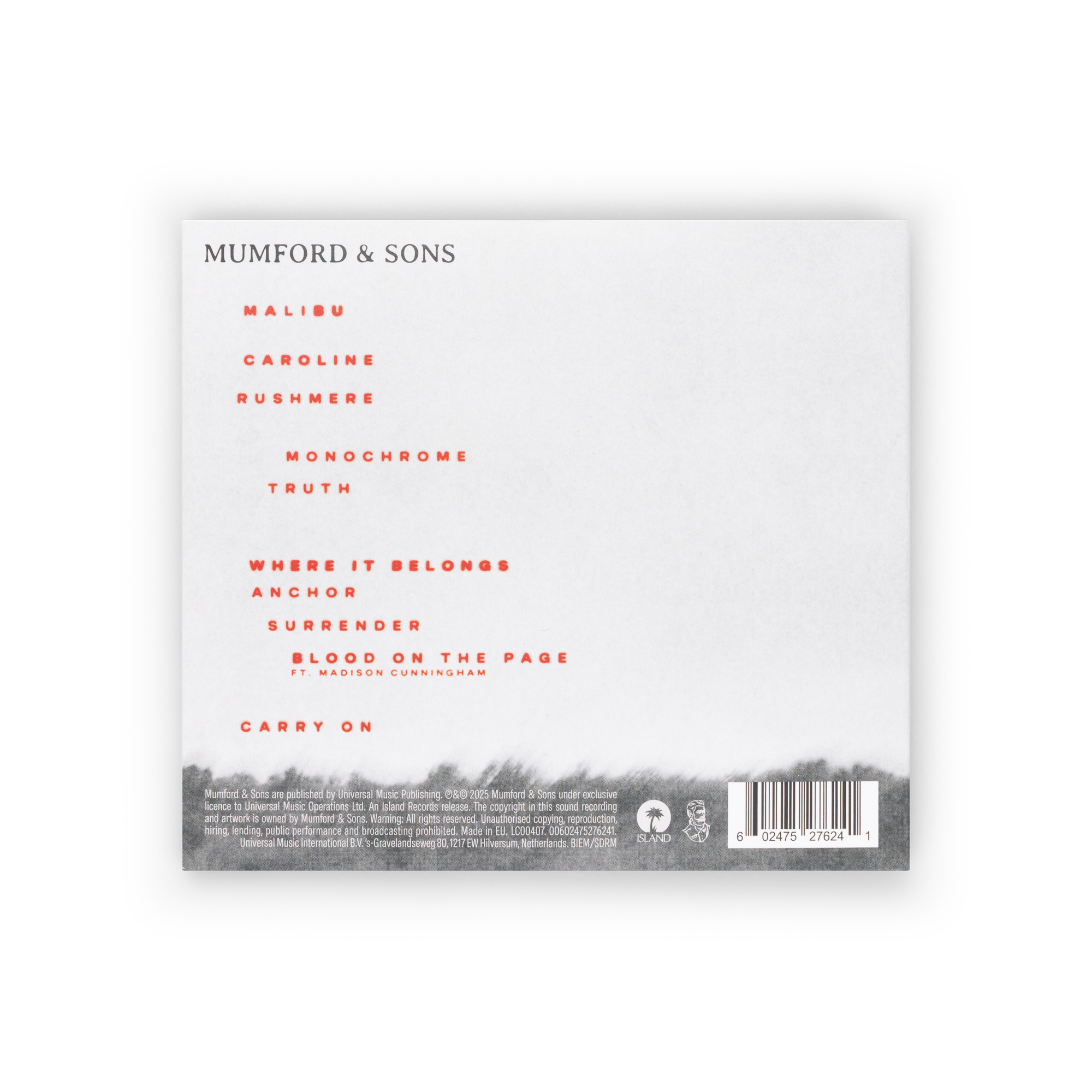 Mumford & Sons - RUSHMERE: CD