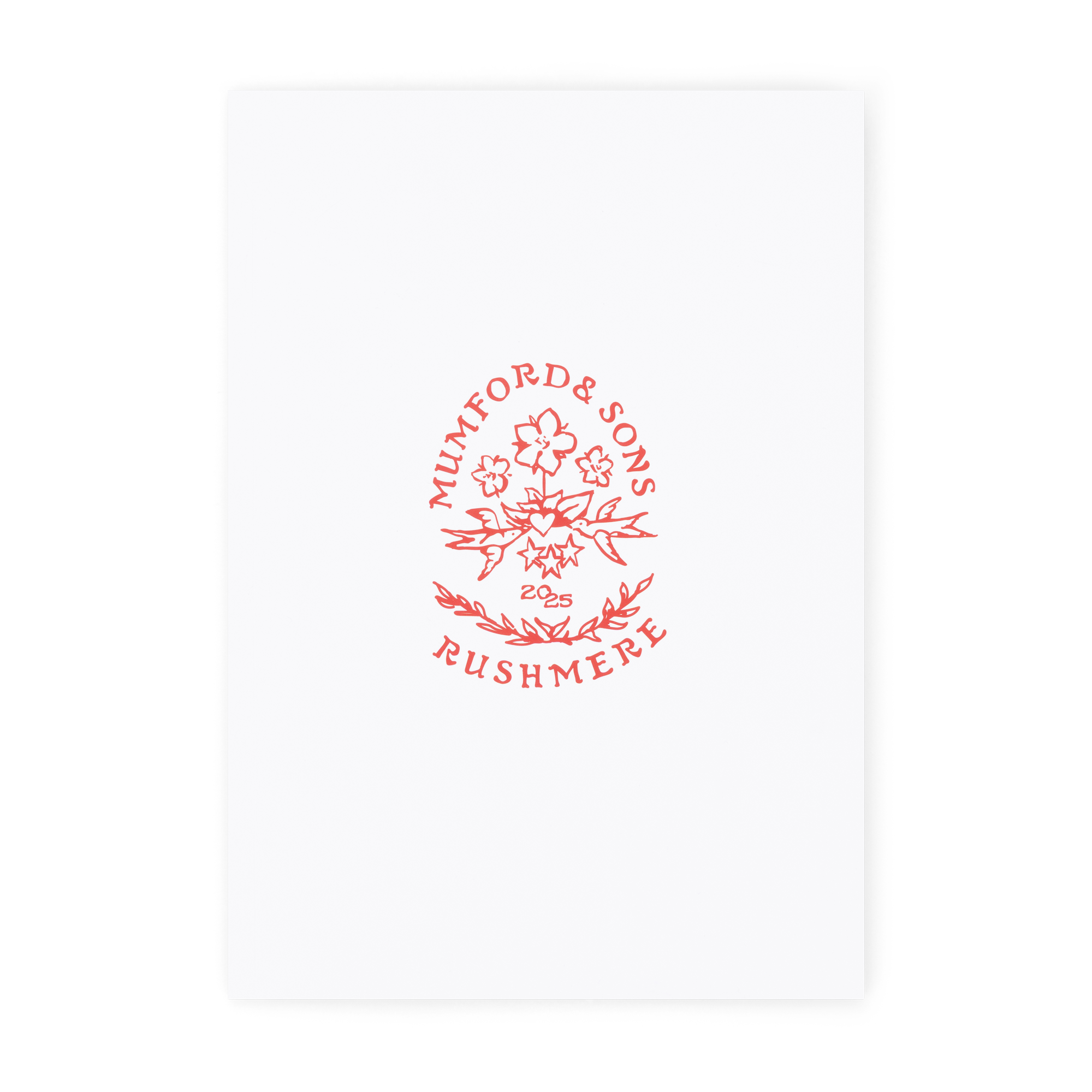Mumford & Sons - RUSHMERE: CD Zine