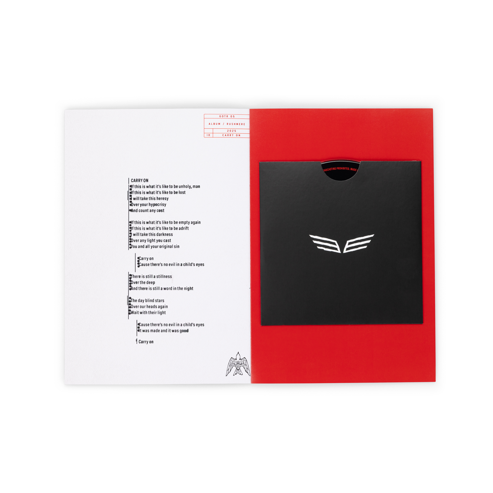 Mumford & Sons - RUSHMERE: CD Zine