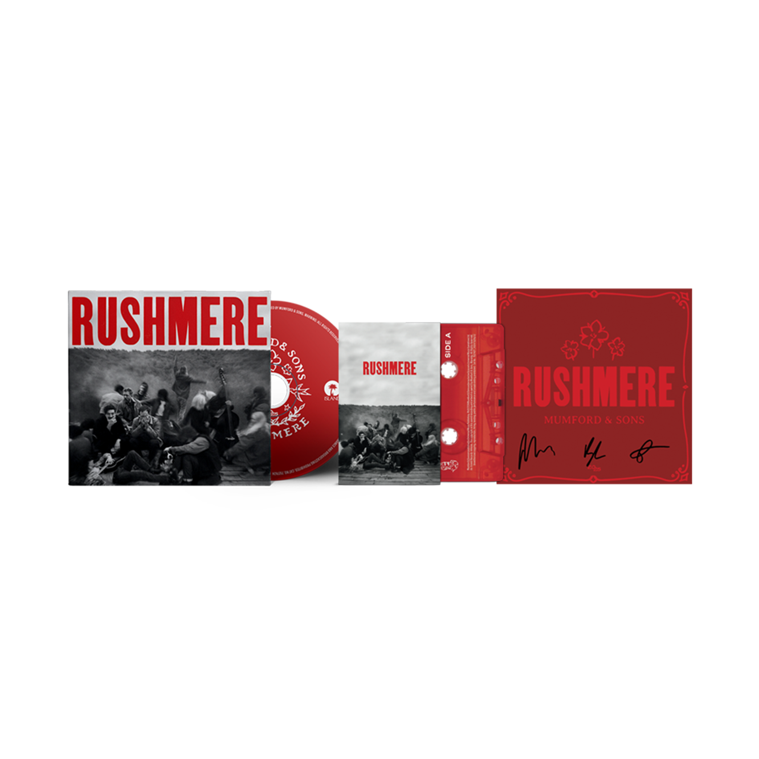 RUSHMERE: CD, Cassette & Signed Art Card